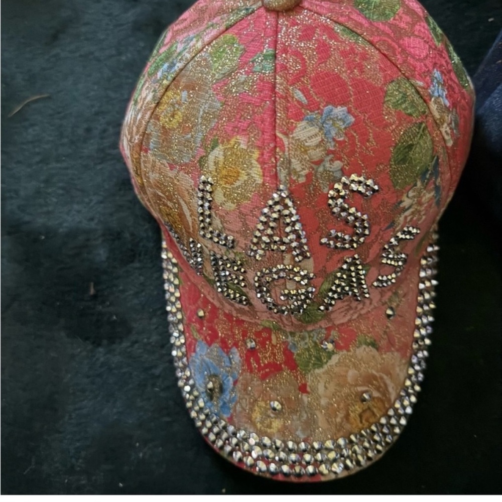 2 Las Vegas Rhinestones Hats Glitz for your girls trip. Have fun get noticed. - Picture 2 of 4